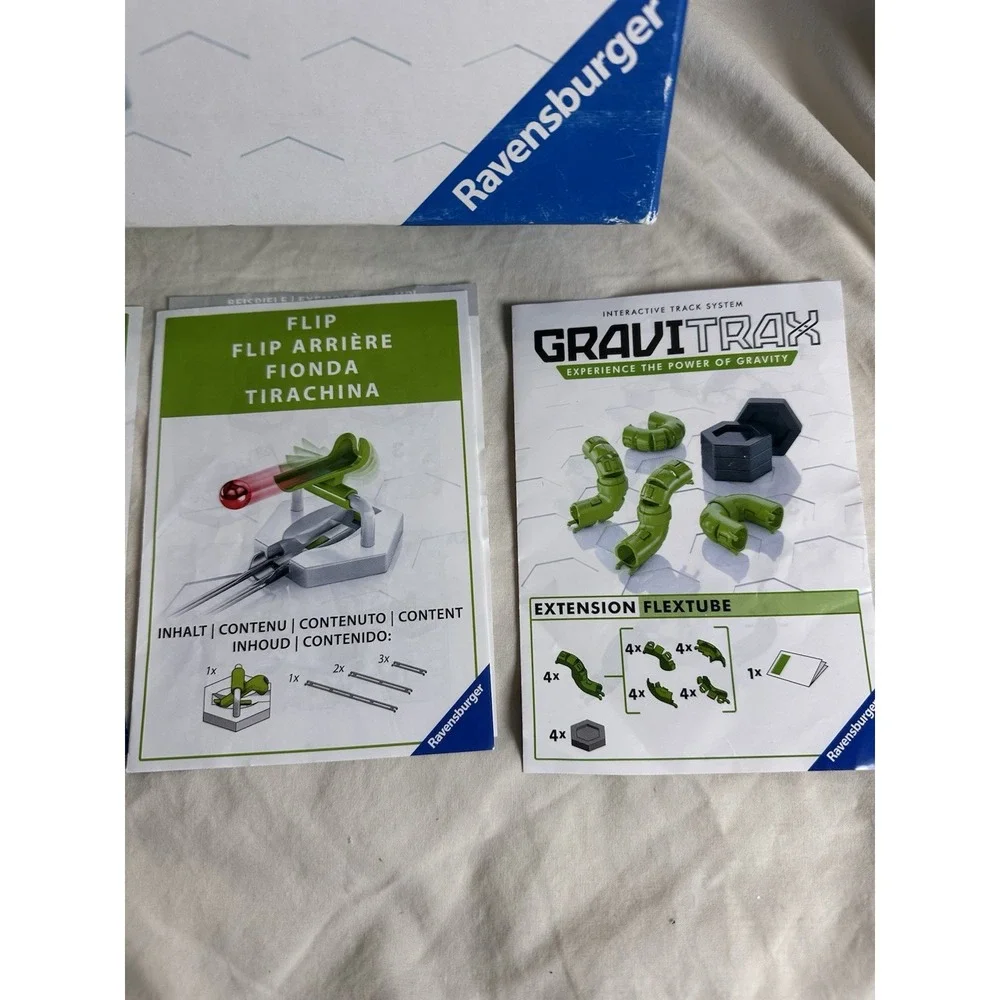 GraviTrax Starter Set w/ Lift Volcano Flip FlexTubes‎ Expansions Ravensburger